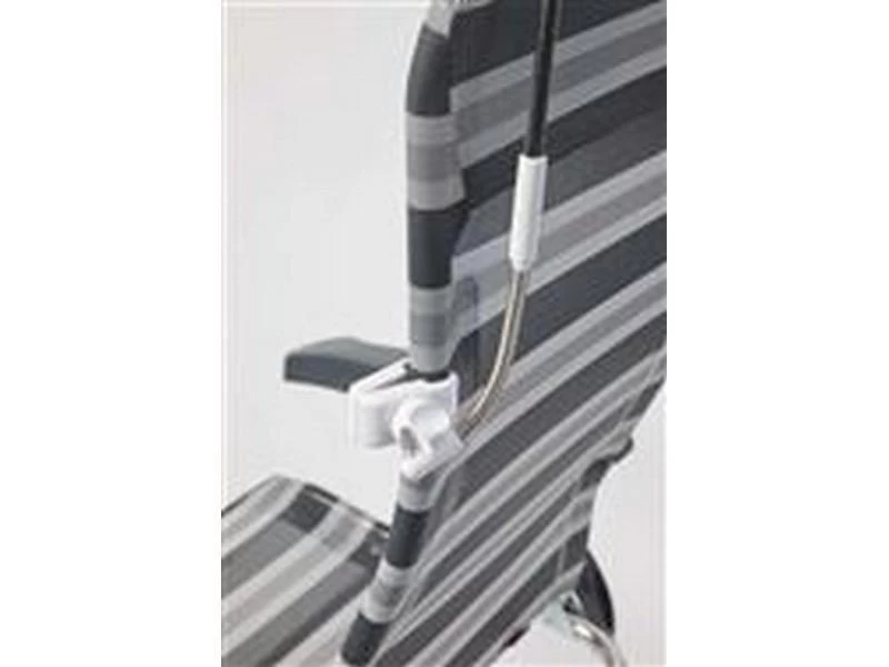 Bo-Camp Stoelparasol Universeel Ø 106cm Grijs 2 Bo-Camp Stoelparasol Universeel Ø 106cm Grijs - Image 2