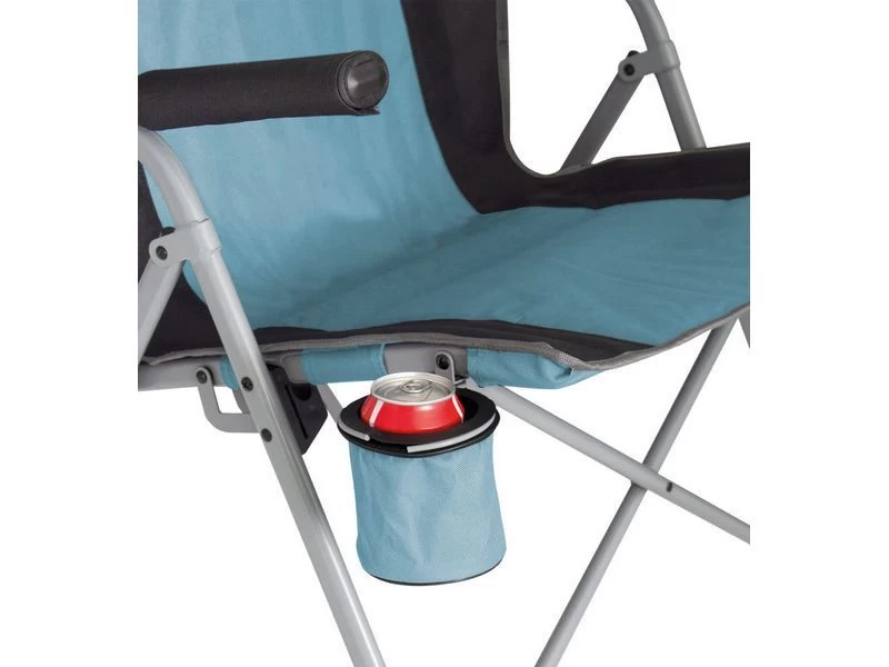 Eurotrail Vouwstoel Arras Staal Groen-zwart 5 Eurotrail Vouwstoel Arras Staal Groen-zwart - Image 5