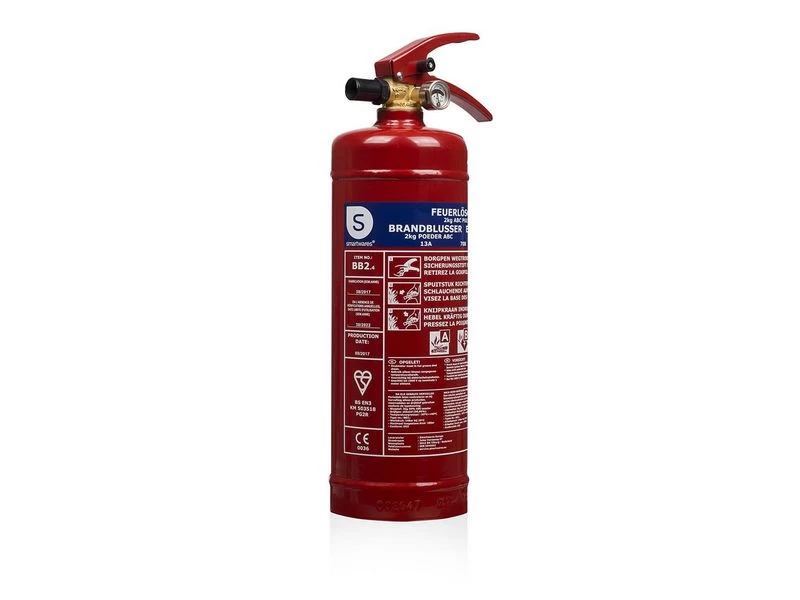 Smartwares 2 Kg Brandblusser Poeder 1 Smartwares 2 Kg Brandblusser Poeder