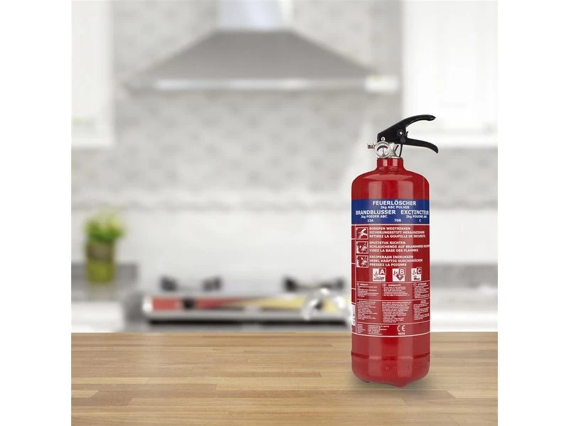 Smartwares 2 Kg Brandblusser Poeder 4 Smartwares 2 Kg Brandblusser Poeder - Image 4