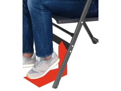 Outdoor Opties -Outdoor Opties 16 1 eurotrail grenoble 3d mesh campingstoel grijs etcf1347 0400