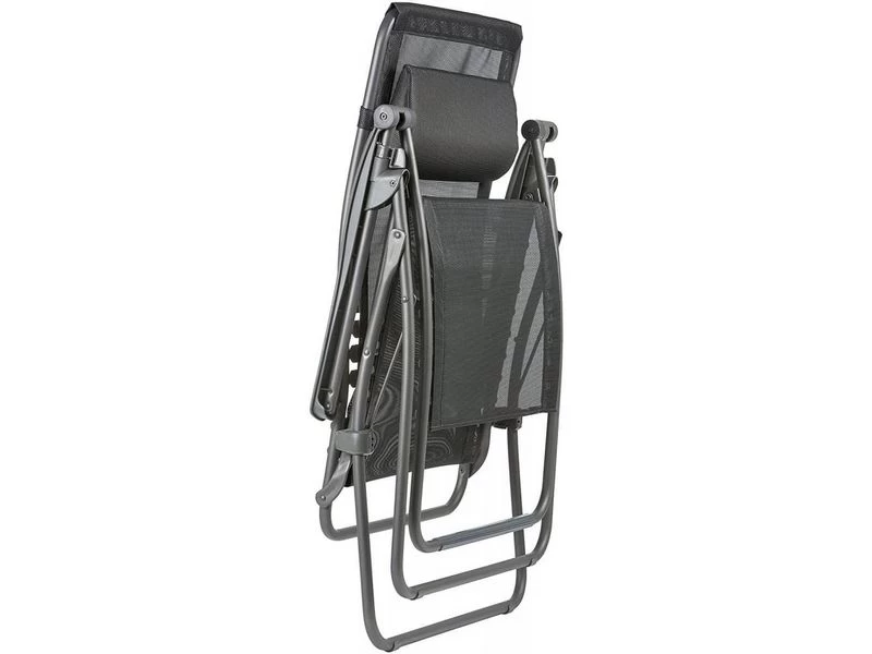Lafuma RSXA Clip Batyline XL Relaxstoel Zwart 2 Lafuma RSXA Clip Batyline XL Relaxstoel Zwart - Image 2