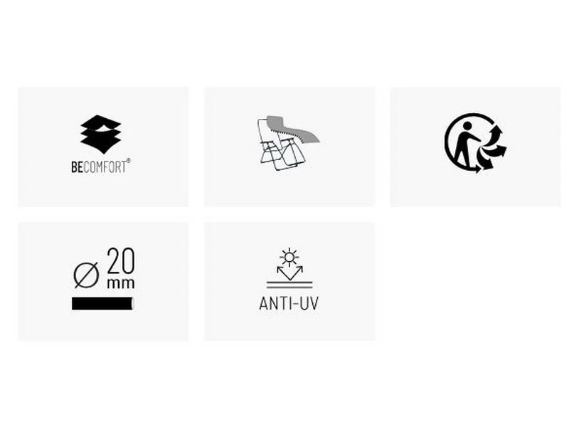 Lafuma Relaxstoel Evolution Becomfort Dark Grey 8902 6 Lafuma Relaxstoel Evolution Becomfort Dark Grey 8902 - Image 6