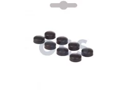 Cramer Afdekkapje V.kookplaat Zwart à 5 Stuks