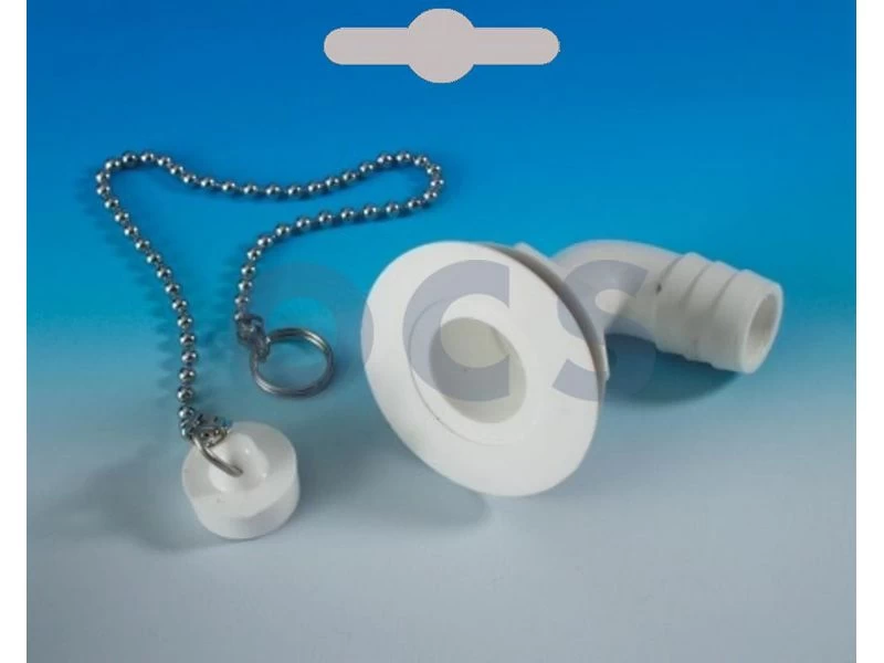 Fjord Outdoor Afvoerplug Haaks 25mm Compleet 1 Fjord Outdoor Afvoerplug Haaks 25mm Compleet