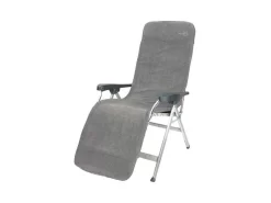 Bo Camp Badstof Stoelhoes Gepolsterd L Donker Grijs