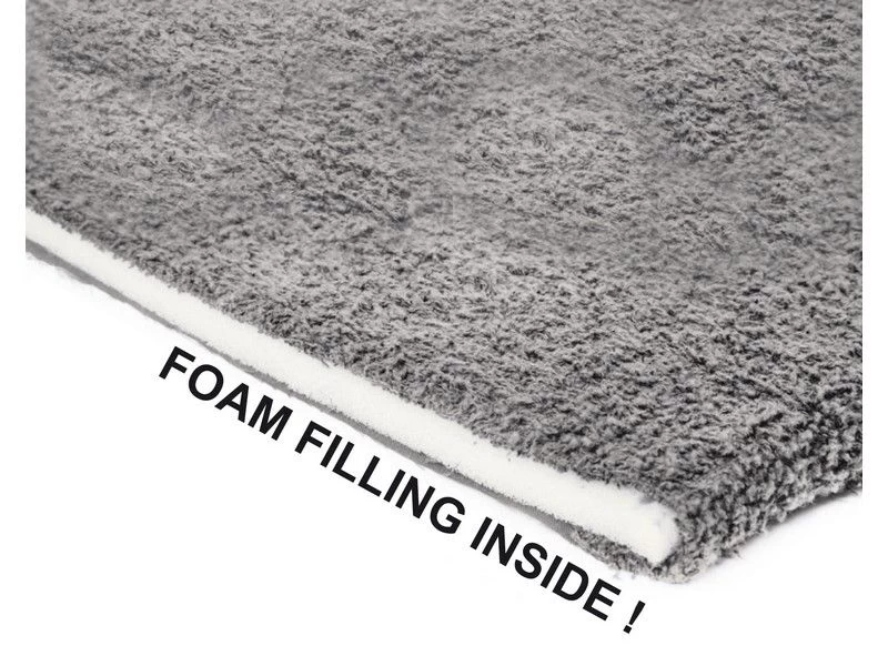 Bo Camp Badstof Stoelhoes Gepolsterd L Donker Grijs 2 Bo Camp Badstof Stoelhoes Gepolsterd L Donker Grijs - Image 2