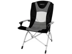 Eurotrail Vouwstoel Lyon Alu Zwart-Grijs