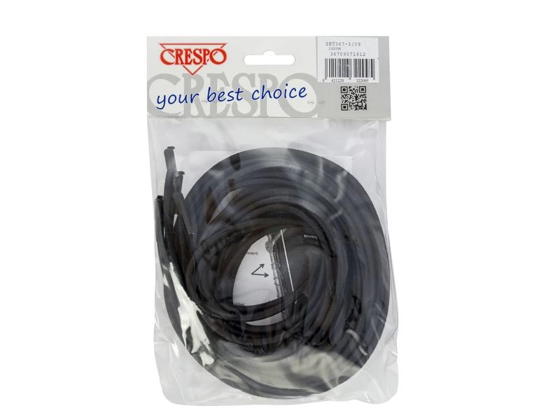 Crespo Elastiek Ligbedden 4 Stuks Zwart 3 Crespo Elastiek Ligbedden 4 Stuks Zwart - Image 3