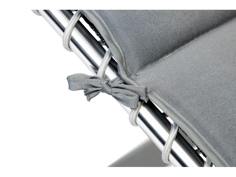 Bo Camp Relax Stoelkussen Luxe Grijs 2 Bo Camp Relax Stoelkussen Luxe Grijs - Image 2