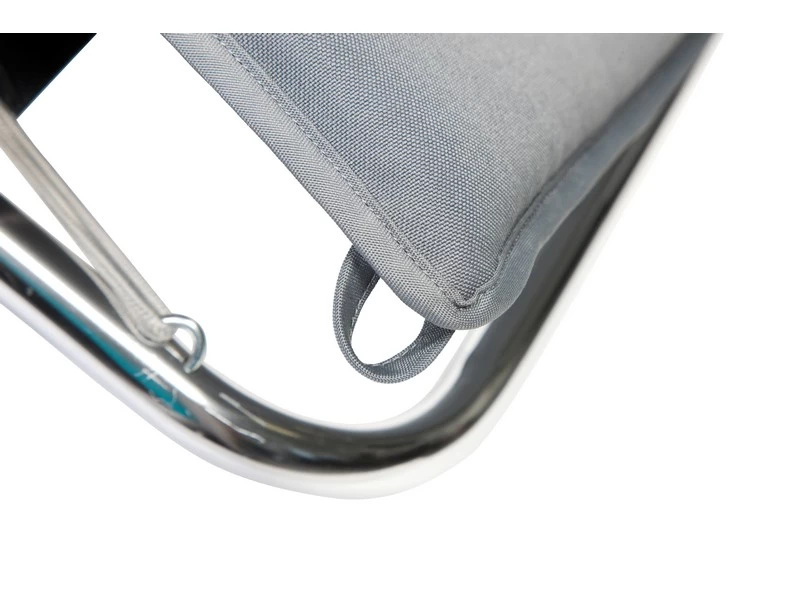 Bo Camp Relax Stoelkussen Luxe Grijs 3 Bo Camp Relax Stoelkussen Luxe Grijs - Image 3