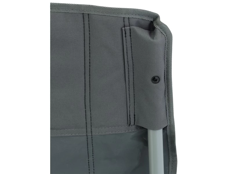 Eurotrail Vouwstoel Bolzano Grijs-Zwart 3 Eurotrail Vouwstoel Bolzano Grijs-Zwart - Image 3