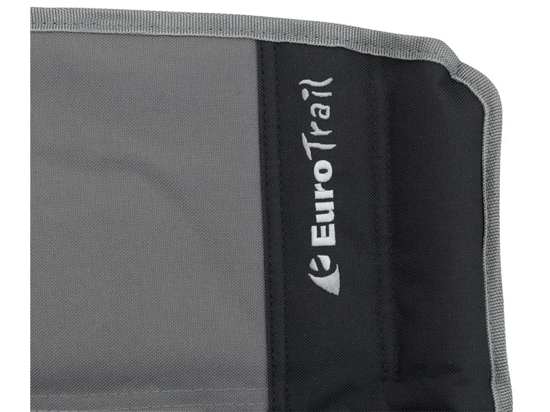 Eurotrail Vouwstoel Bolzano Grijs-Zwart 5 Eurotrail Vouwstoel Bolzano Grijs-Zwart - Image 5