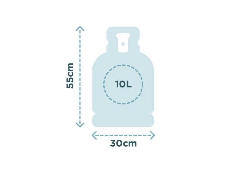 Benegas Comfort Steel Lichtgewicht Stalen Gasfles 9,5 Kilogram Nieuw 2 Benegas Comfort Steel Lichtgewicht Stalen Gasfles 9,5 Kilogram Nieuw - Image 2