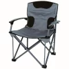 Eurotrail Vouwstoel Darney +150 Staal Grijs-Zwart