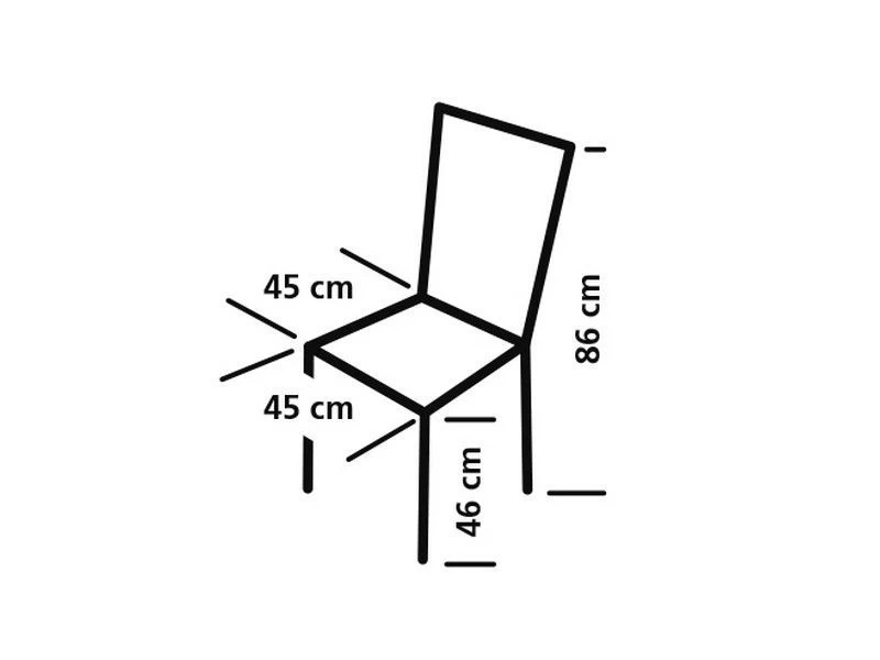 Eurotrail Vouwstoel Kampala Azure-Zwart 3 Eurotrail Vouwstoel Kampala Azure-Zwart - Image 3