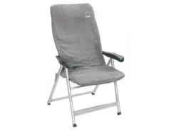 Bo Camp Badstof Stoelhoes Gepolsterd M Donker Grijs