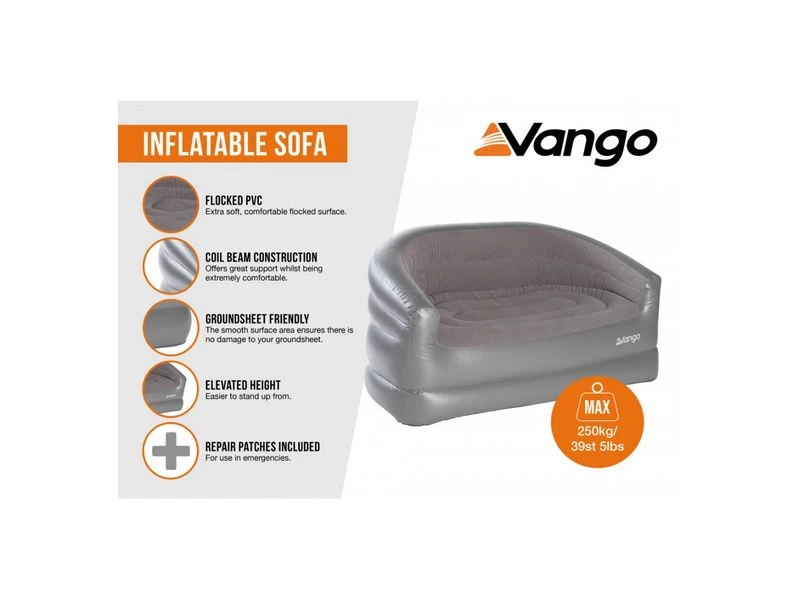 Vango Opblaasbare Bank Inflatable Sofa 5 Vango Opblaasbare Bank Inflatable Sofa - Afbeelding 5