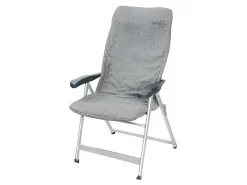 Bo Camp Badstof Stoelhoes Gepolsterd M Licht Grijs