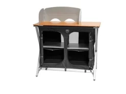 Defa Easy Folding Bamboe Kampeerkast Kookkast 100