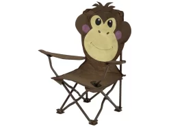 Eurotrail Kindervouwstoel Ardeche Animal Staal Monkey