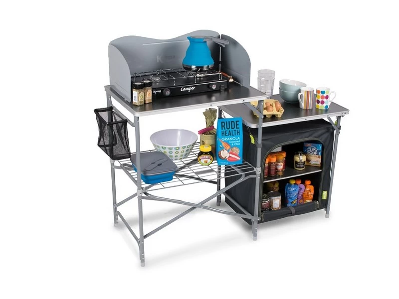 Kampa Commander Field Kitchen Kookkast 1 Kampa Commander Field Kitchen Kookkast