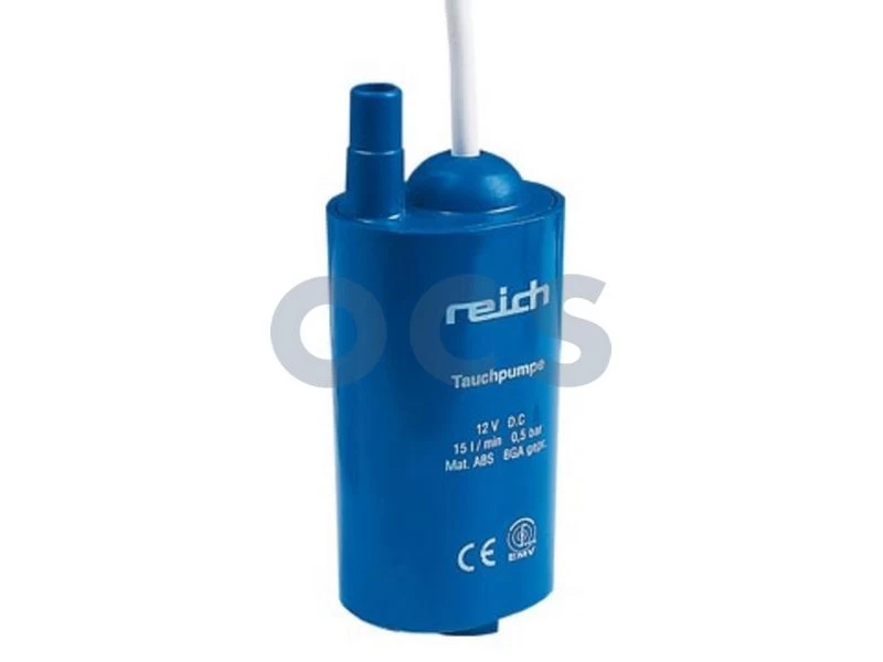 Reich Dompelpomp Blauw 12V 15l 1 Reich Dompelpomp Blauw 12V 15l