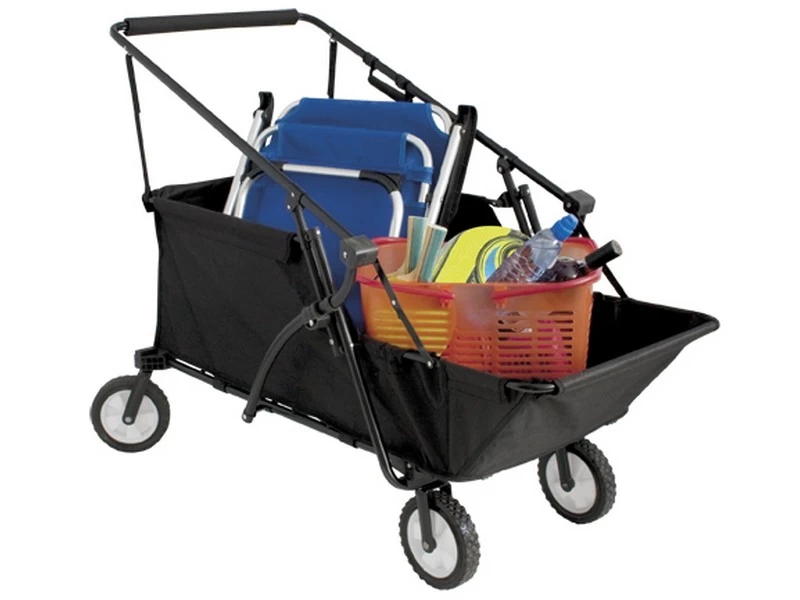 Eurotrail Caddy Bagagekar Staal Zwart 2 Eurotrail Caddy Bagagekar Staal Zwart - Image 2