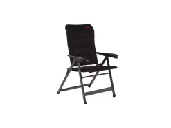 Crespo Kampeer Standen Stoel Ap-235 Air-deluxe Zwart Kleur 80