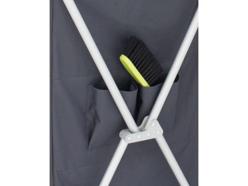 Eurotrail Kookeiland Chur Vouwbaar + Windscherm Grijs-Zwart 3 Eurotrail Kookeiland Chur Vouwbaar + Windscherm Grijs-Zwart - Image 3