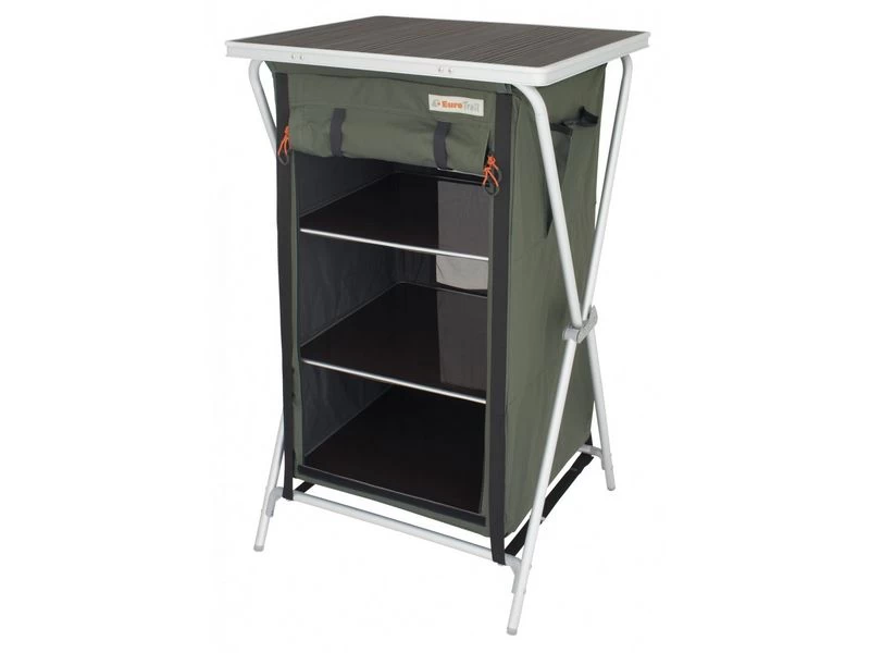 Eurotrail Opb.Kast Aubenas Klapkast Antraciet 1 Eurotrail Opb.Kast Aubenas Klapkast Antraciet