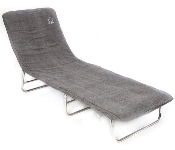 Bo Camp Badstof Stoelhoes Gepolsterd Xl Grijs 1 Bo Camp Badstof Stoelhoes Gepolsterd Xl Grijs