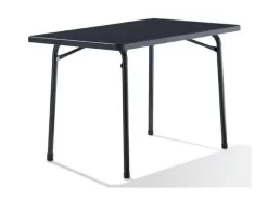 Sieger (camping) Tafel 140 X 90 Cm D.grijs Leisteen Decor.
